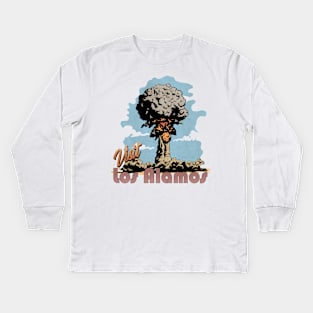 Visit Los Alamos - Oppenheimer Kids Long Sleeve T-Shirt